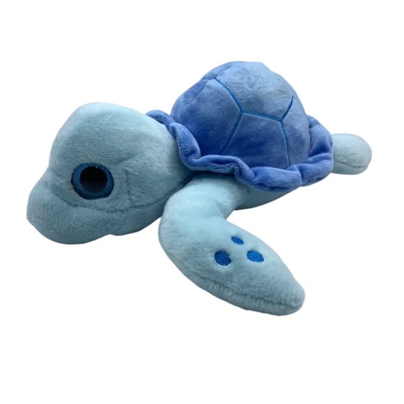 Zoo Tropical Blue Sea Turtle Plush Stuffed Animal Toy 12" Ocean Creature - Picture 1 of 7